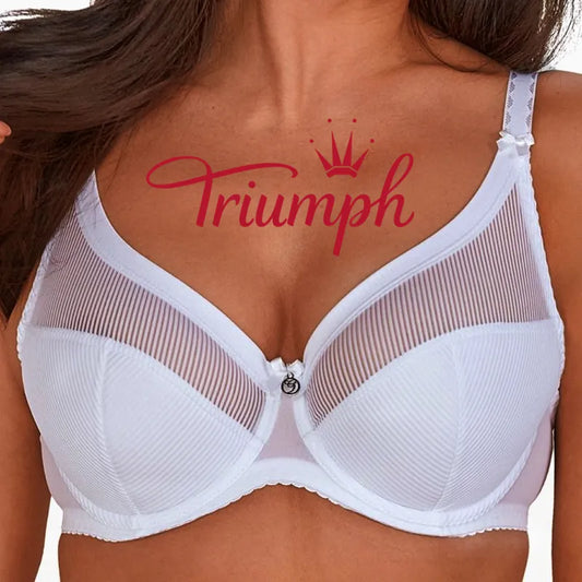 Triumph® 4-paket modrčkov 💖50 % popust ✨ Neverjeten in udoben modrček za večje velikosti, nov model za leto 2025.