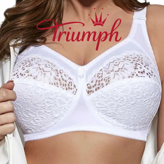 Triumph® – 4-delni modrčki z mehkim vezenjem 💖50 % popusta ✨2025 Novi modrčki za ženske večjih velikosti