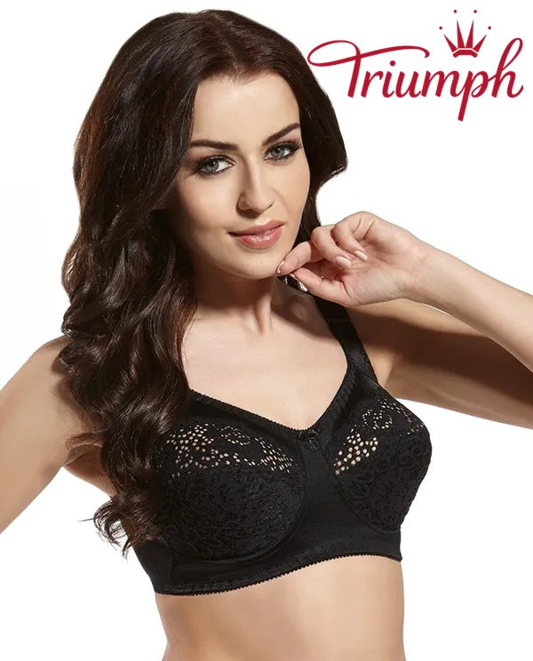 Triumph® – 4-delni modrčki z mehkim vezenjem 💖50 % popusta ✨2025 Novi modrčki za ženske večjih velikosti