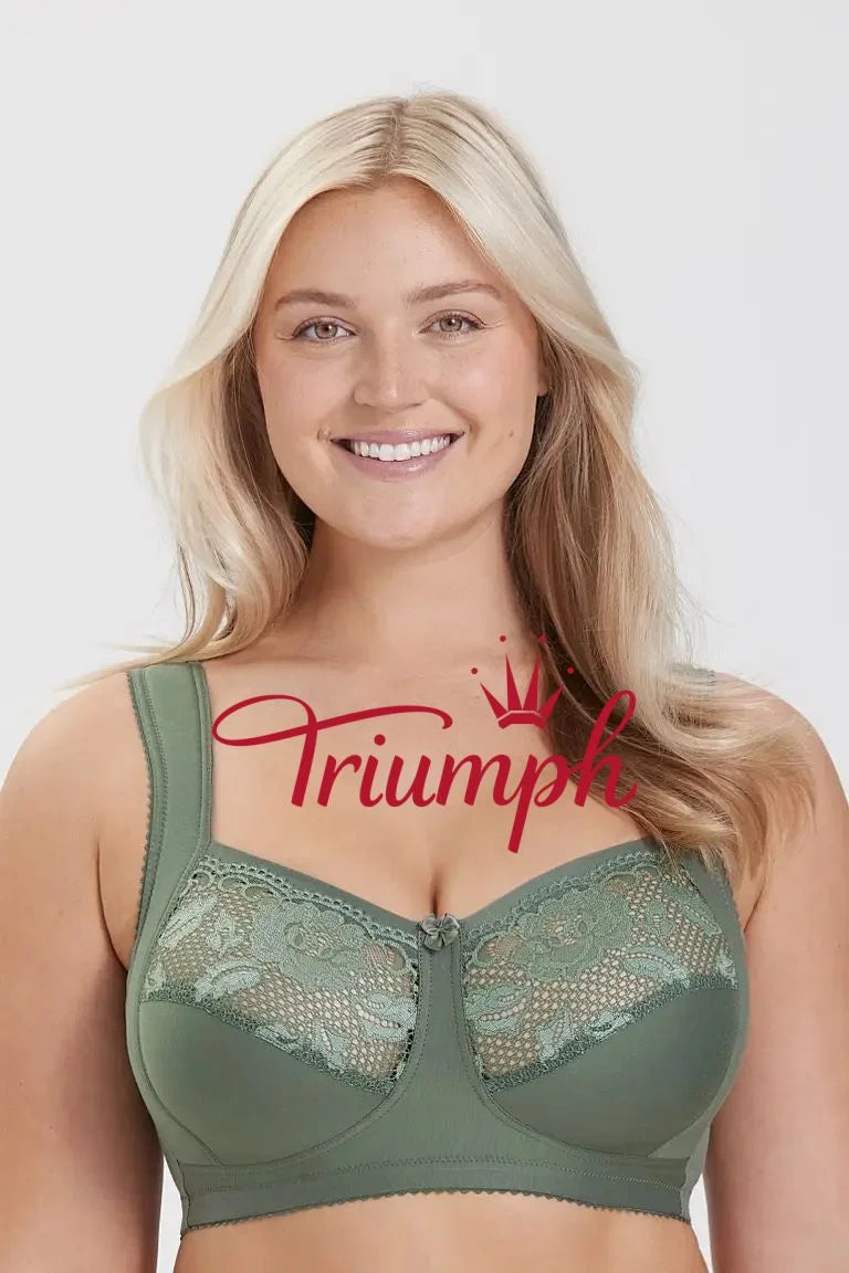 Triumph -  4 delni paket (75A-115F) 💝 Čipkast modrček